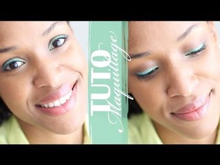 Maquillage Vert Menthe / Mint - Été 2014