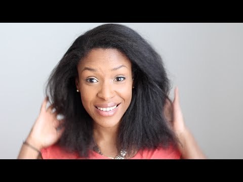 Lissage sur cheveux naturels crépus/frisés J+4 - VLOG