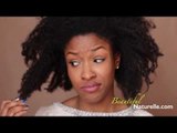 Faux Wash and Go sur cheveux crépus / Bad hair day solution