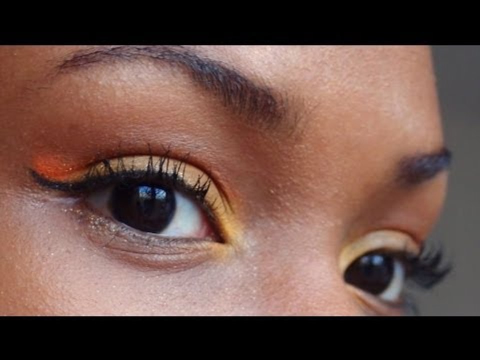 Maquillage yeux coloré (peau noire et foncée) / Eyes Makeup
