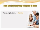 Data Entry Outsourcing Company In India - Outsource Data Works