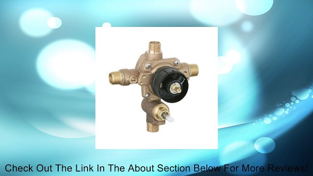 Grohe 35016000 Grohsafe Pressure Balance Rough-In Valve with Built-In Diverter & Stops, Chrome Review