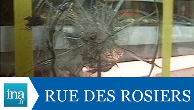 Attentat rue des rosiers, témoignages des survivants - Archive INA