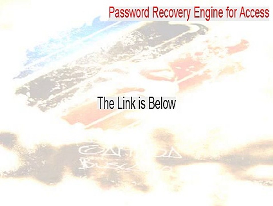 Password Recovery Engine for Access Download - password recovery engine for access serial 2015