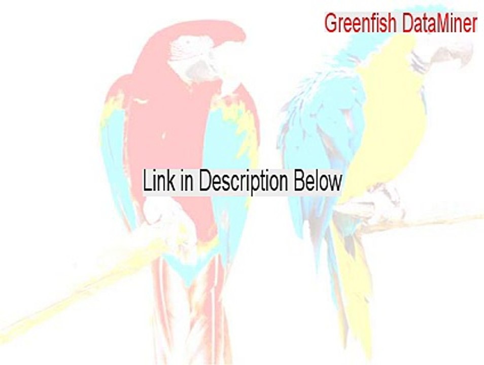Greenfish DataMiner Cracked (Legit Download)