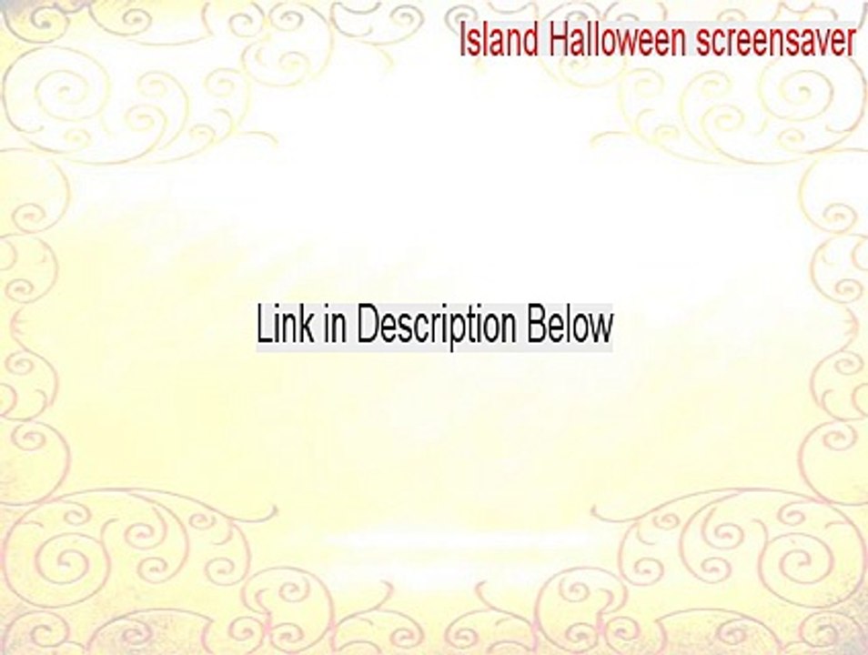 Island Halloween screensaver Free Download - Download Now (2015)