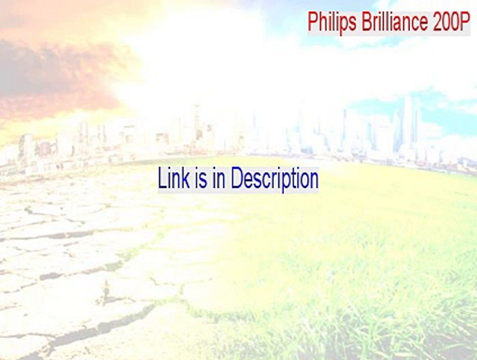 Philips Brilliance 200P (20inch LCD MONITOR 200P4) Crack [philips brilliance 200p review 2015]