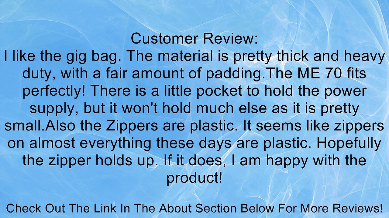 Gator Cases G-MULTIFX-1510 15-inch x 10-inch Effects Pedal Bag Review