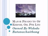 Major Products Of Kernel Oil Pte Ltd owned by Widodo Ratanachaithong