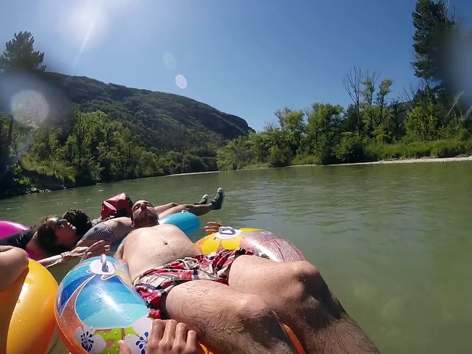 Bouée, expérience de la dérive en eau douce