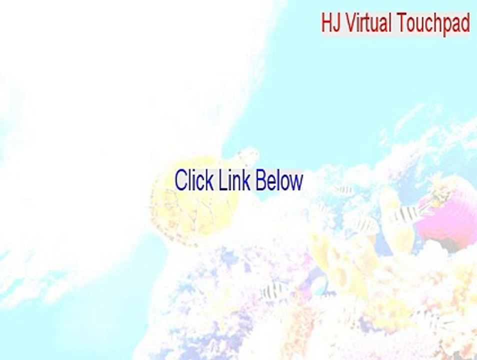 HJ Virtual Touchpad Crack - Instant Download 2015