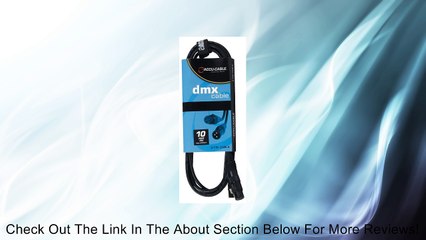 Accu Cable Ac3Pdmx10 Ten Foot 3 Pin True Dmx Cable Review