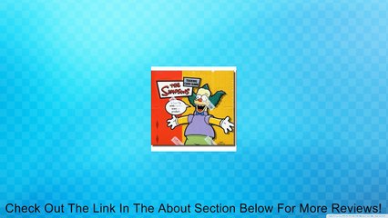 The Simpsons Trading Card Game Krusty Approved Booster Box Review