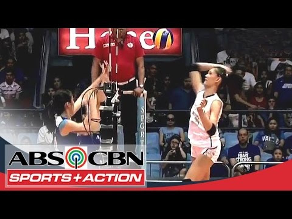 UAAP 77: Santiago with a killer spike!