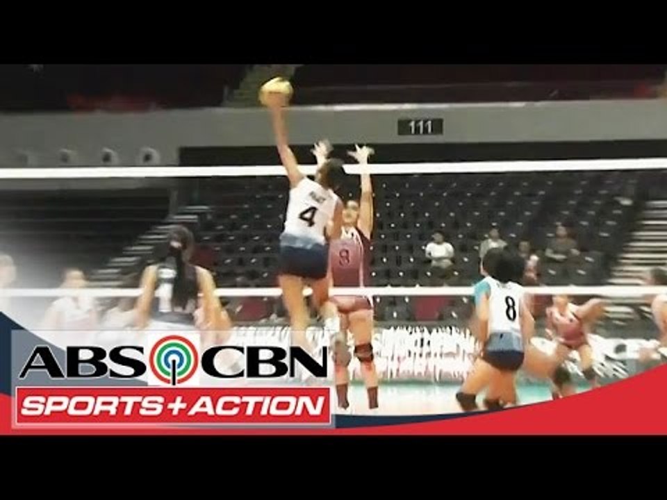 UAAP 77: AdU Lady Falcons with a combination play!