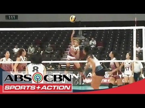 UAAP 77: Tiamzon kills the set with a deuce!
