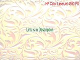 HP Color LaserJet 4550 PS Download - Legit Download (2015)