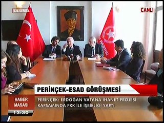 Perinçek - Esad görüşmesi. ( Perinçek'in basın açıklaması. 4.3.2015. Çrş. )