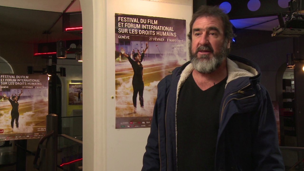Eric Cantona présente son documentaire
