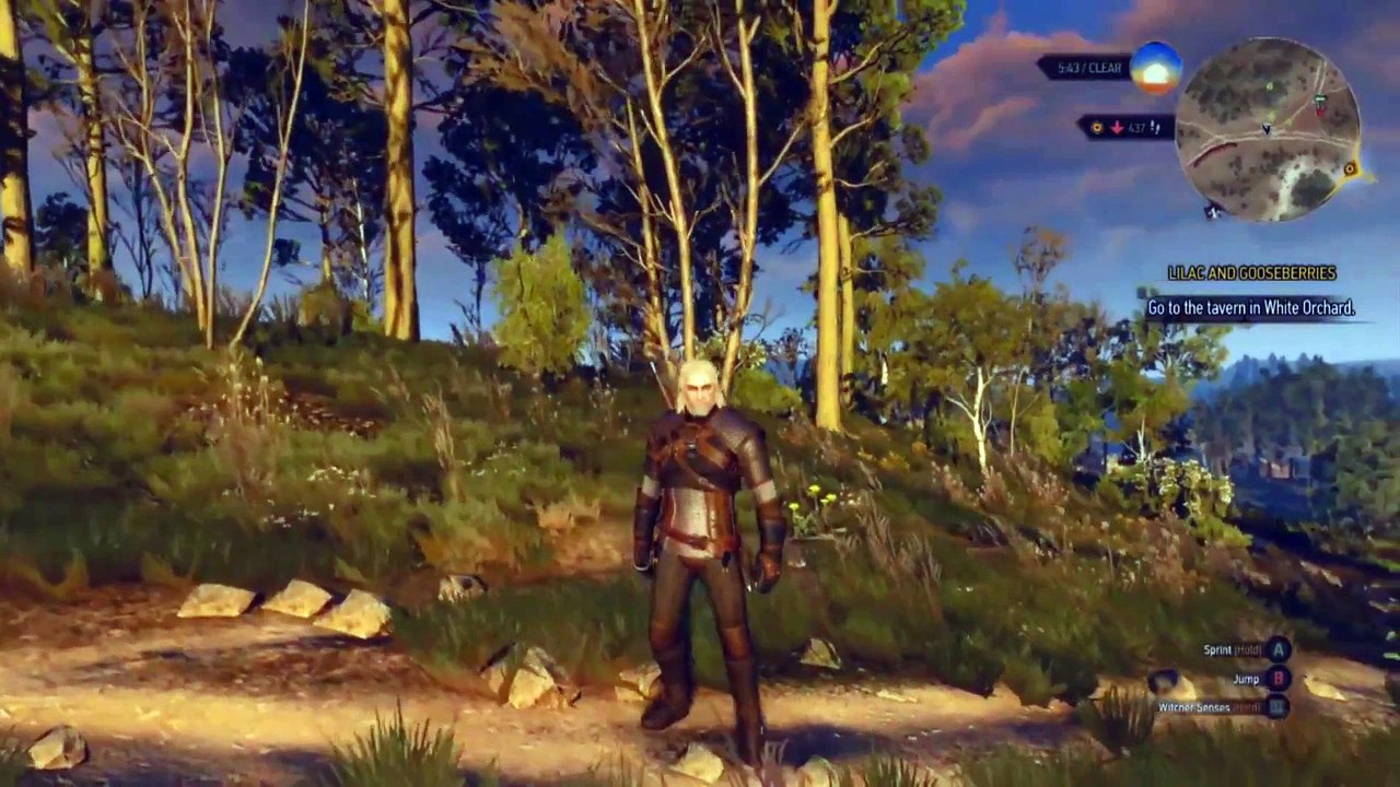 The Witcher 3 : Traque Savage - GDC 2015 gameplay
