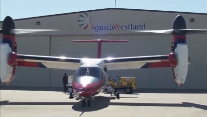 AW609 Tiltrotor Aircraft - Cross Between Airplane and Helicopter