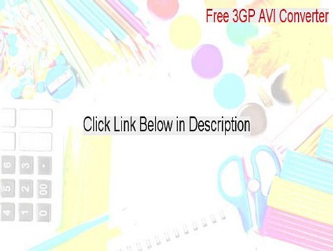 Free 3GP AVI Converter Serial [Legit Download]