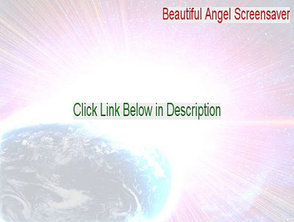 Beautiful Angel Screensaver Download - Download Here 2015