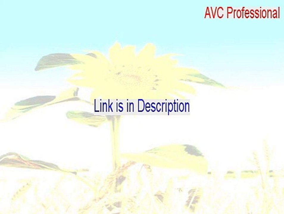 AVC Professional Crack (Instant Download)