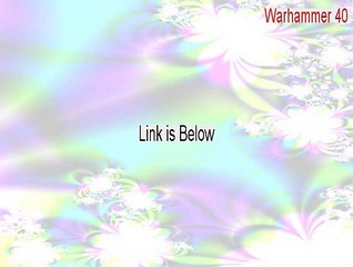 Warhammer 40,000: Dawn of War mod tools (full) Download Free [Free Download]