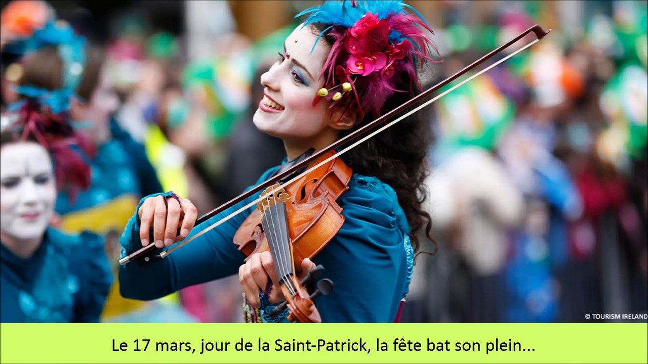17 mars, fête de la Saint-Patrick
