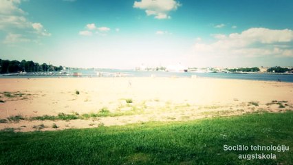 Vanšu tilts - Ķīpsala - Video-pasāža