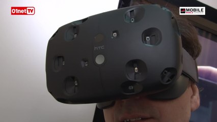 MWC 2015 : on a essayé le masque HTC Vive, bluffant !
