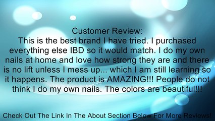 IBD Flex Cover Powder, Flex Crystal Clear Powder Review