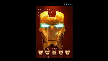 Ironman - Amazing Android Smartphone Theme