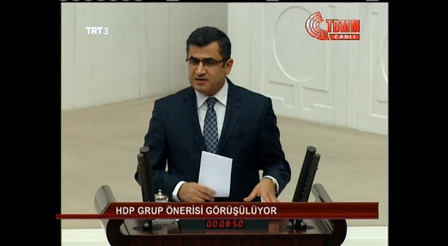HDP Hakkari Milletvekil Adil Zozani Meclis Konusmasi.04.03.2015
