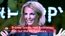 Britney Spears Hair Extensions Fall Out Mid Performance