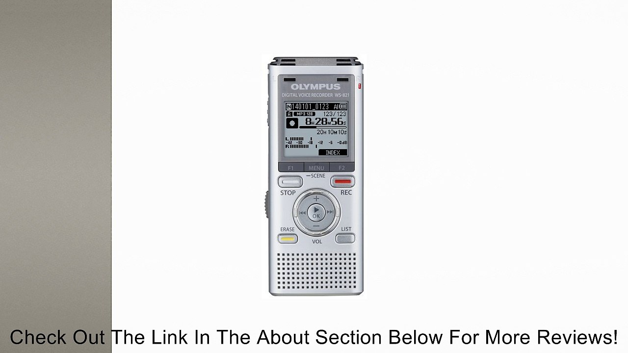 Olympus WS-821 Voice Recorders with 2 GB Built-In-Memory Review