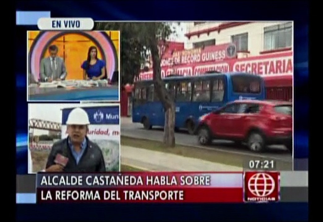 Luis Castañeda Lossio: "¿Cuál reforma del transporte? La reforma comenzó con nosotros"