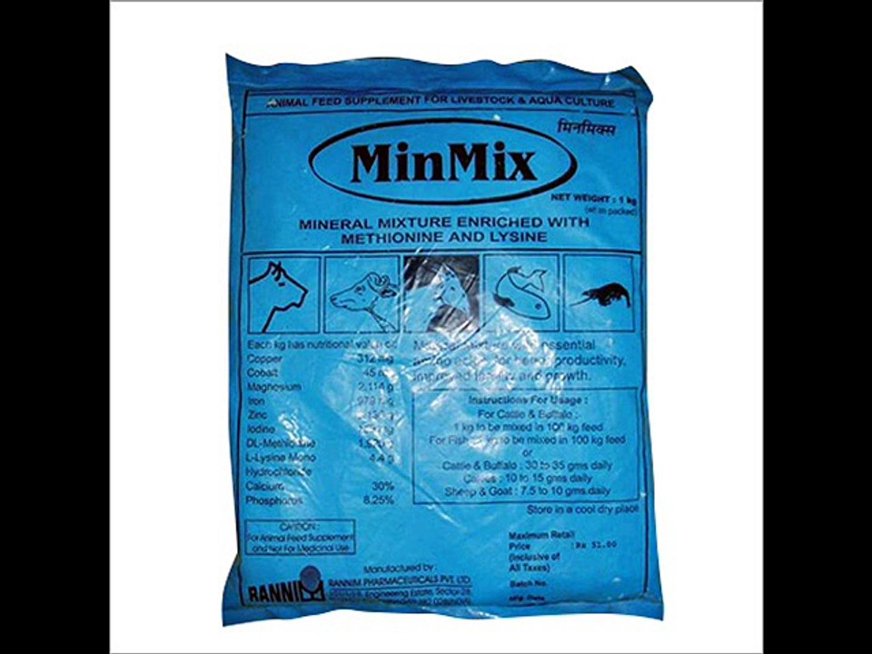 Mineral mixture Goats k liye by Dr.Ashraf Sahibzada