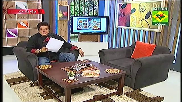 Dawat With Gulzar Hussain Cooking Show on Hum Masala Tv 4th March 2015