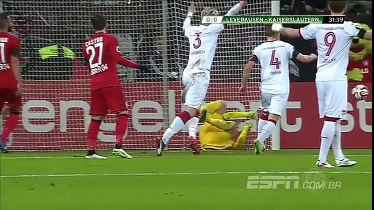 Bayer Leverkusen 2-0 Kaiserslautern (DFB Pokal) - Goals and Highlights