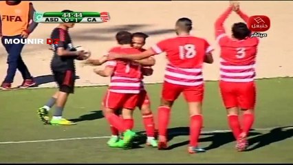 But de Djabou contre l'AS Djerba