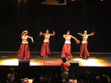 Indian Girls Dancing in University Festival