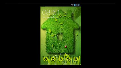 Nature Abstract - Wonderful Android Smartphone Theme