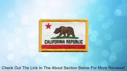 California Tactical Patch - Red & White Review