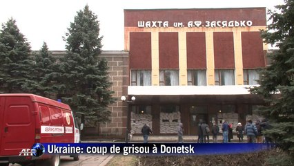 Ukraine: coup de grisou à Donetsk, 32 mineurs présumés morts