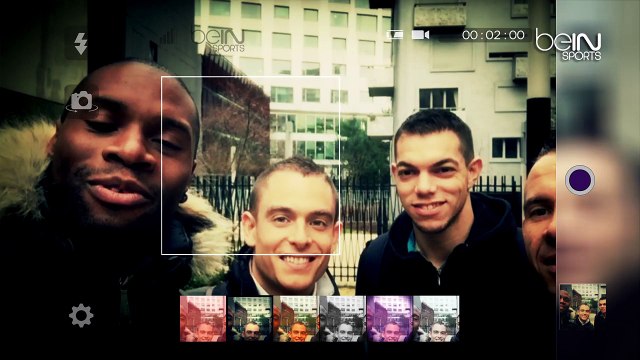 Le selfie des pisteurs pour les abonnés de beIN SPORTS