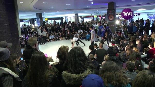 Les Eleis découverte des arts urbains : break dance à Cherbourg [TéVi] 15_03_04