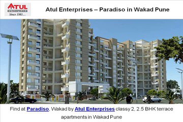 Find at Paradiso, Wakad by Atul Enterprises classy 2, 2.5 BHK terrace apartments