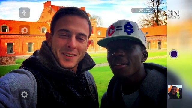 Le selfie de Nolan Roux et Idrissa Gueye pour les abonnés de beIN SPORTS